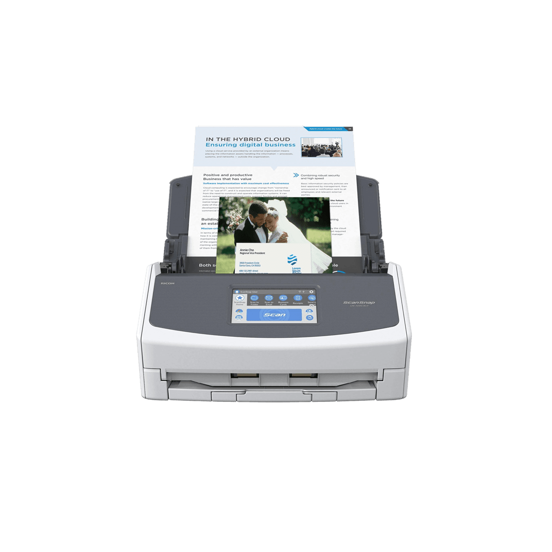 Fujitsu ScanSnap iX1600 Touchscreen Scanner
