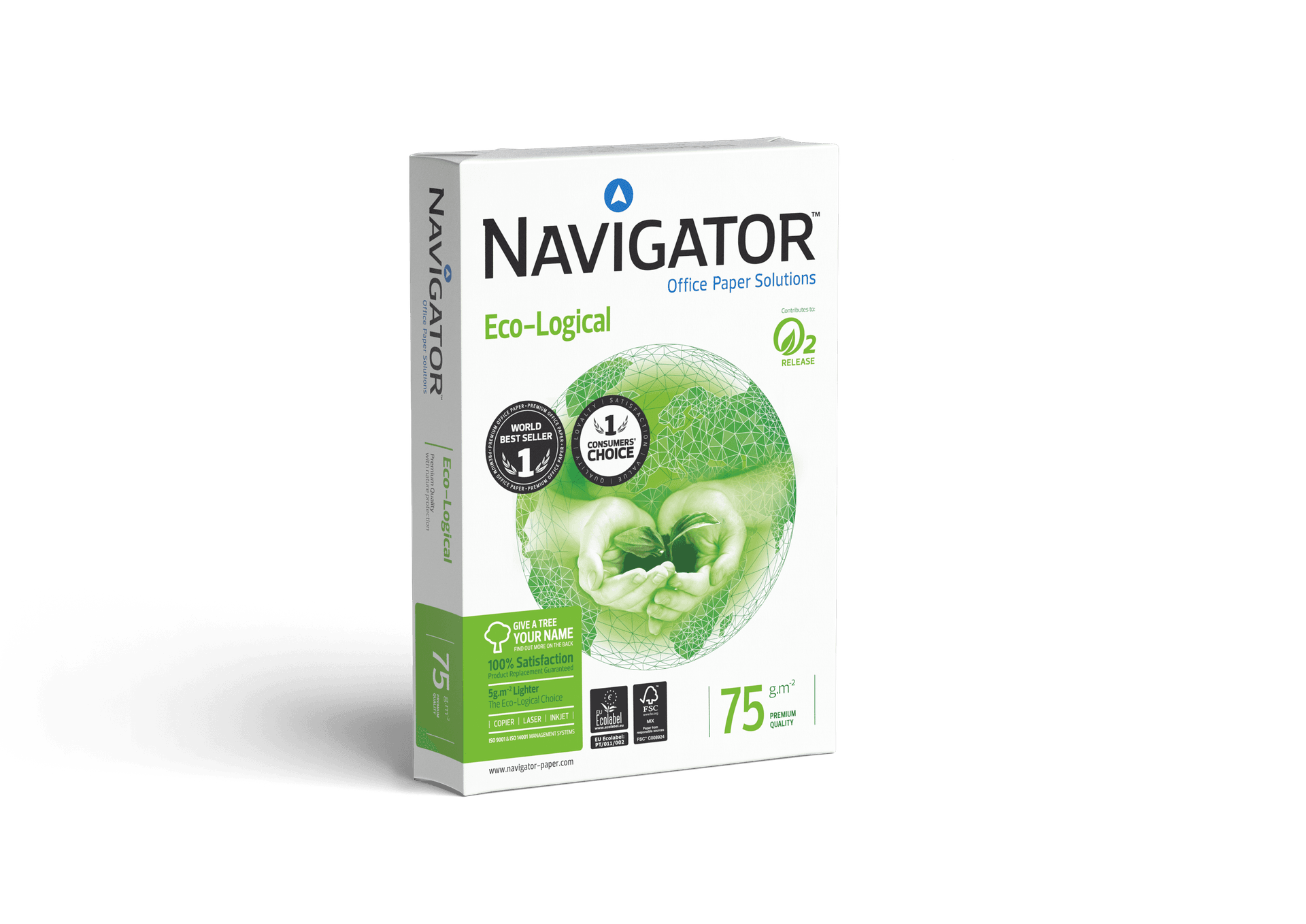 Navigator Eco-Logical A4 Paper 75gsm (Ream of 500)